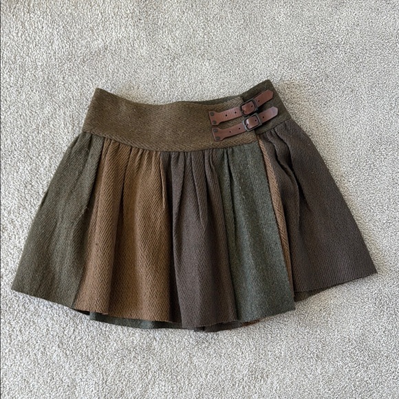 Ralph Lauren Wool Mini Skirt